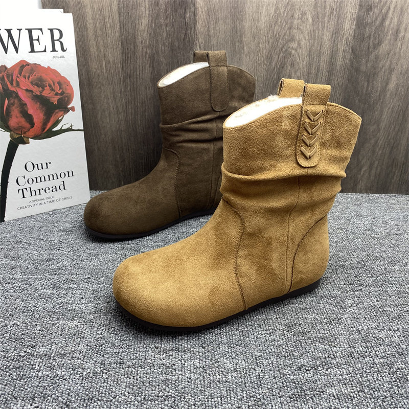 品牌撤柜处理雪地靴女冬季加绒美拉德堆堆靴时尚内增高勃肯短靴子,女鞋,切尔西靴,淘宝优惠券,粉丝福利购,淘宝优惠卷