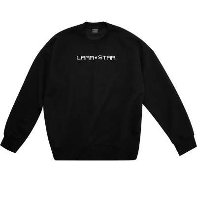 劳拉之星1043运动卫衣宽松圆领秋冬休闲健身跑步训练服套头衫