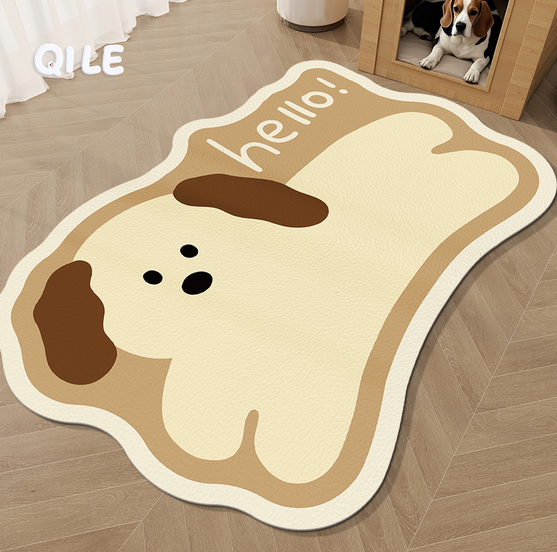 异形宠物地垫防水防尿狗狗垫子pvc夏天四季通用猫咪凉席可拆洗