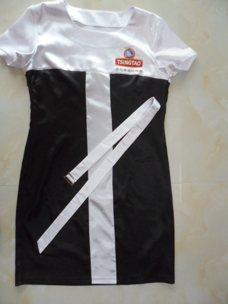 厂家直供促销员服装啤酒牛奶饮料服装女冬季加厚长袖导购员工作服