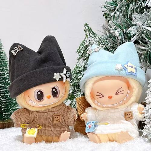 labubu拉布布娃衣坐坐派对衣服