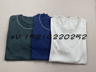 桑蚕丝羊毛套头短袖针织衫