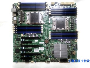 C602服务器主板支持E5 2011 V2服务器DDR3 F双路X79 超微X9DRI