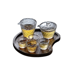 田代玻璃茶具泡茶套装 功夫茶道高档办公室喝茶盖碗品茶泡茶器