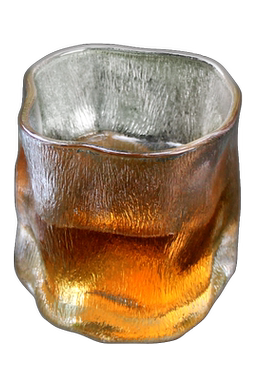 田代高颜值磨砂琉璃冰川玻璃杯