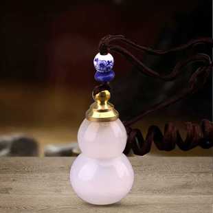 益德成玛瑙鼻烟壶挂坠毛衣链送老公送领导国风礼物送礼礼品