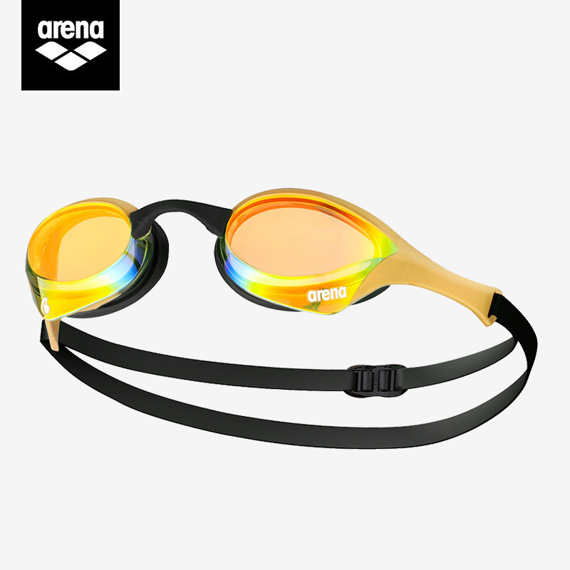 arena阿瑞娜青少年儿童泳镜进口竞速眼镜蛇防雾先锋防水高清泳镜