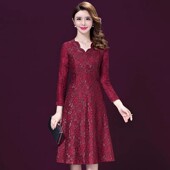 高端喜婆婆婚宴装 结婚中年连衣裙 婚礼婚庆妈妈装 礼服2022秋季 新款