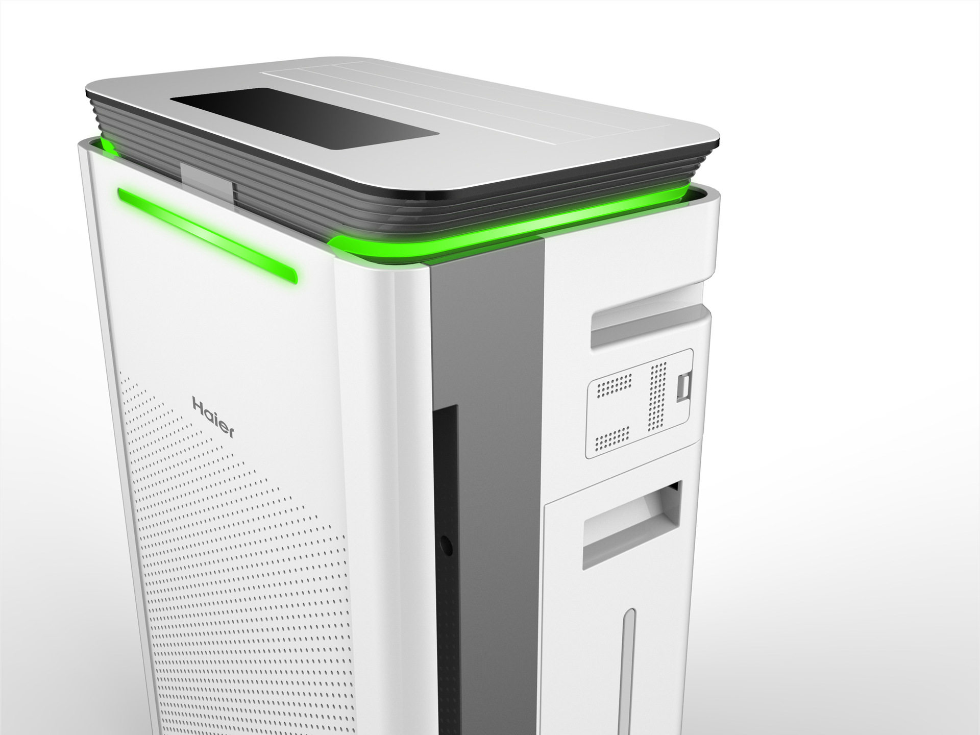 正品海尔母婴空气净化器KJ410F-HY01A加湿除甲醛雾霾负离子净化