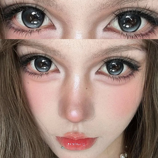 fairycon美瞳一忘皆空半年抛大直径蓝色混血感隐形眼镜一年抛9tb
