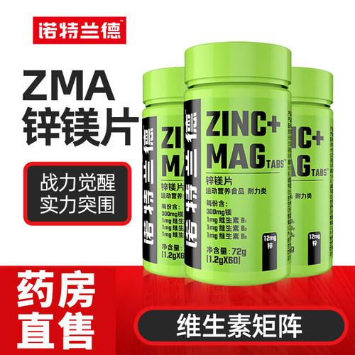 诺特兰德锌镁片健身男