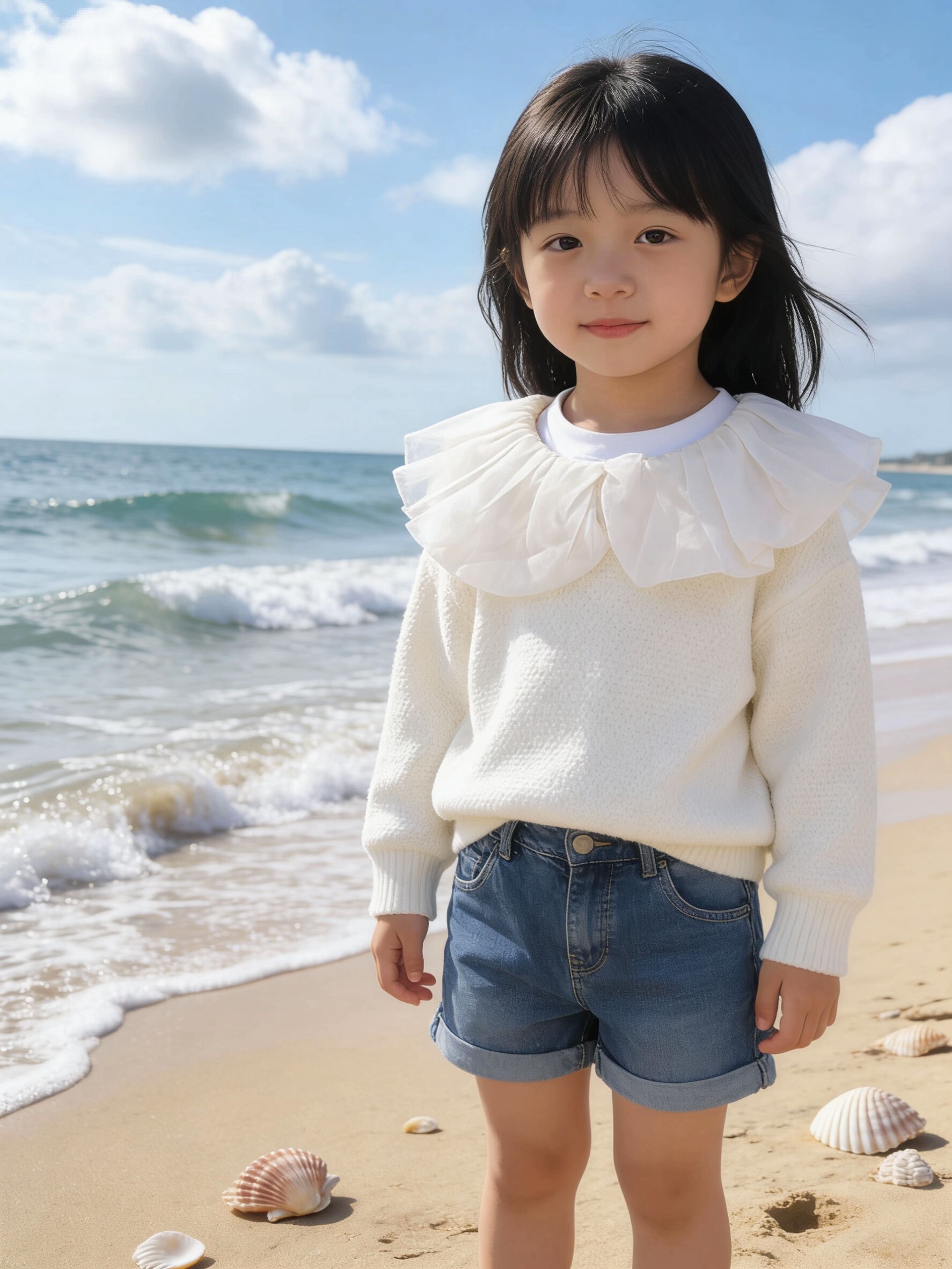 2026新款女中童毛衣春秋款儿童洋气针织衫毛衣宝宝套头外套上衣