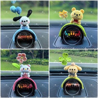问界M9M5M6M7M8智界S7R7S9尚界H5Z7Nomi保时捷音响帽车载装饰