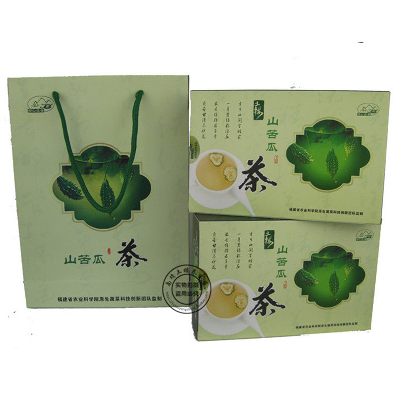 【厂家直销】仿野生山苦瓜茶苦瓜干片礼盒礼品礼物送礼