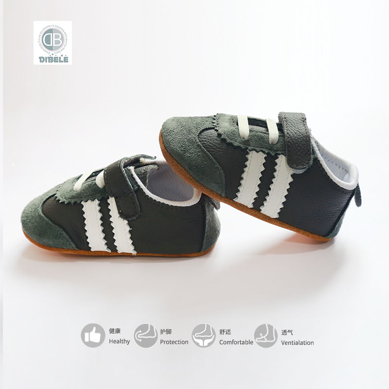 婴儿宝宝学步鞋软底防滑牛皮
