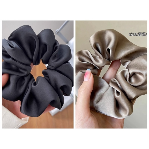 韩版真丝枕头发圈超大女大肠发圈