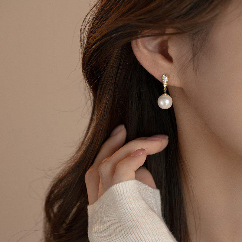 高级感满钻珍珠耳环女2026新款爆款高级感耳钉耳夹无耳洞轻奢耳饰,饰品/流行首饰/时尚饰品新,耳环,淘宝优惠券,粉丝福利购,淘宝优惠卷