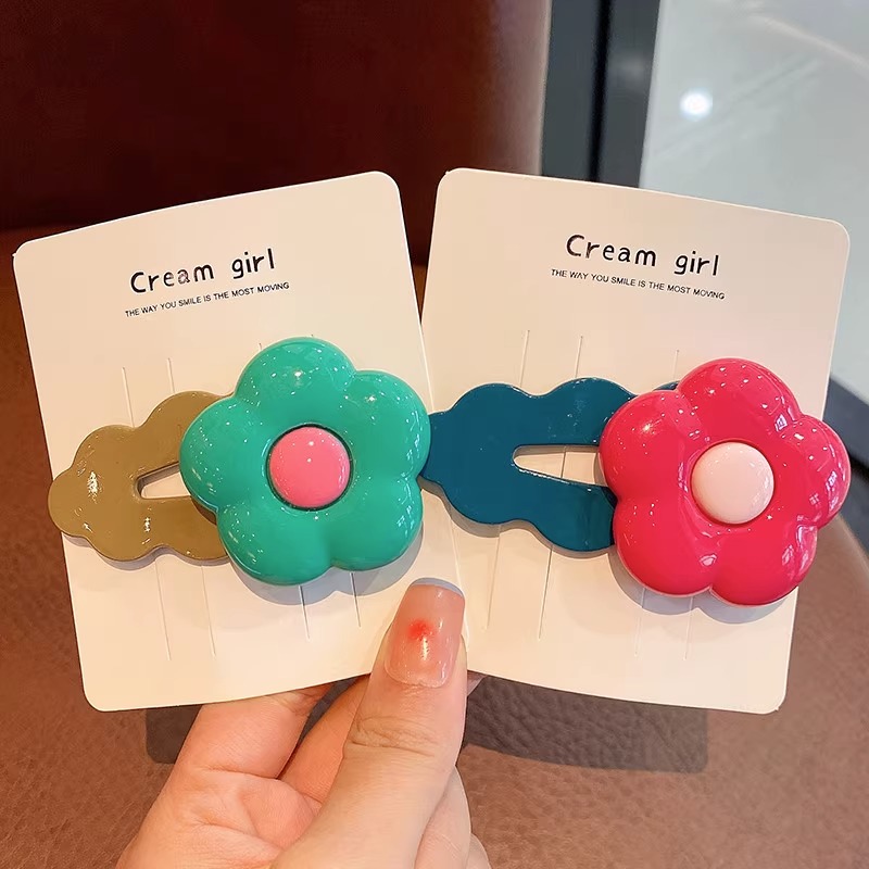 多巴胺夏日发夹bb夹可爱