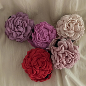 把玫瑰戴在头上 氛围感法式 复古花朵抓夹感小众仙气质ins网红