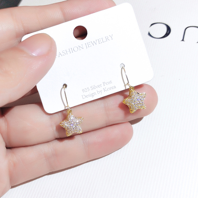 潮网拍照造型时尚气质百搭大耳环