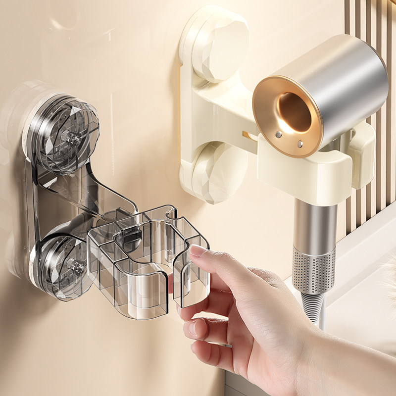 卫生间吸盘吹风机置物架