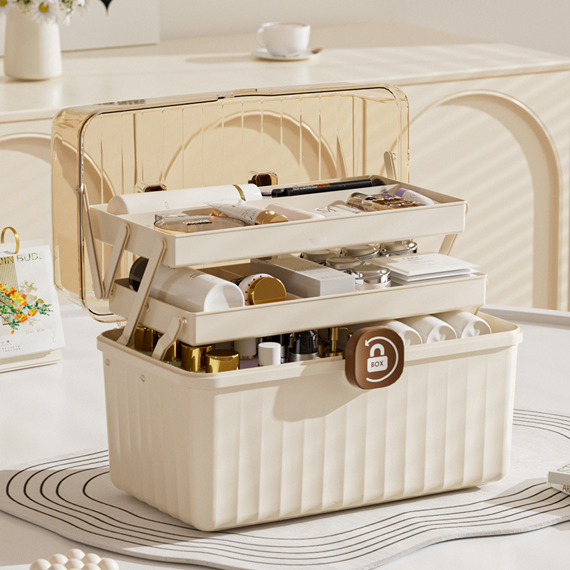 多层大容量家庭透明家用医药箱