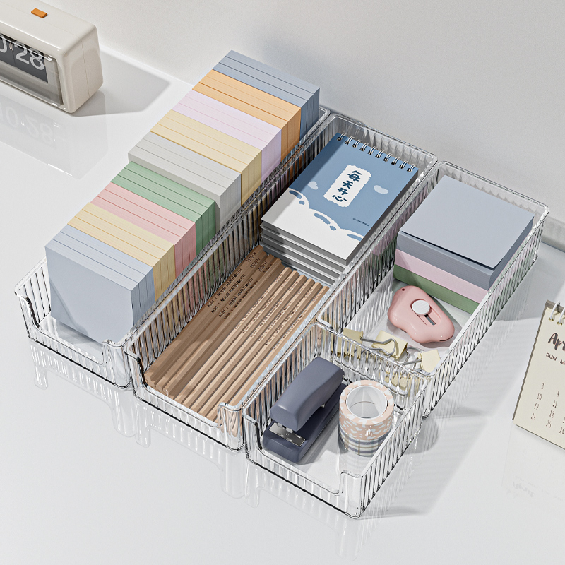 亚克力透明桌面ins风收纳盒