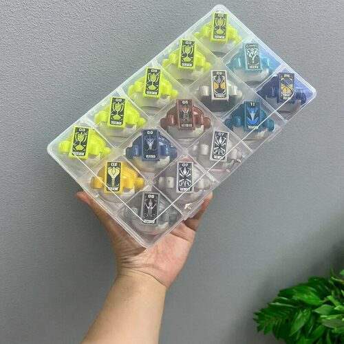 假面骑士灵骑收纳Ghost眼魂我魂斗魂道具15格可拆分