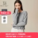 绵羊毛开衫 女XL111506A884 2025春季 新款 雪歌灰色长袖 毛针织衫