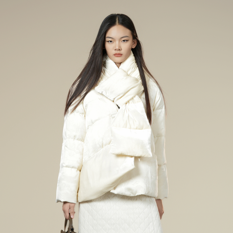 XG/雪歌宽松短款羽绒服保暖外套