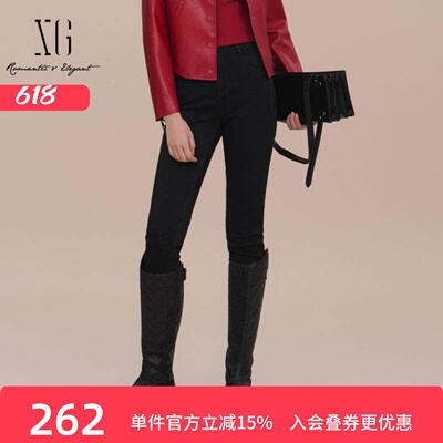 25春新款修身马裤女针织长裤