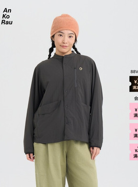 【新品】素然 AnKoRau 安高若 26春女士Octa防泼水轻量衬衫外套