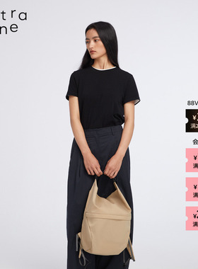 【新品】素然extra one 26春简约休闲旅行挺括防污水洗尼龙双肩包