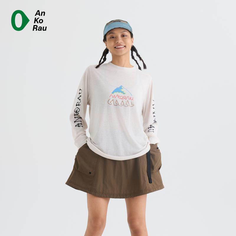 AnKoRau安高若速干图案长袖T恤