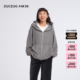 26春女士莱赛尔羊毛抓绒阔系拉链外套 ZUCZUG4M36 新品 素然