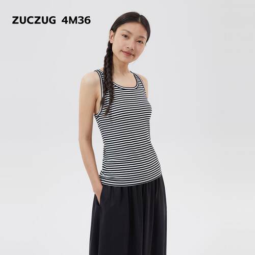ZUCZUG4M36基础罗纹工字背心