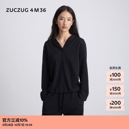 ZUCZUG4M36莱赛尔连帽套头卫衣