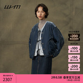 素然WHM 冬季 女士木棉绗缝两面穿设计感复古夹克