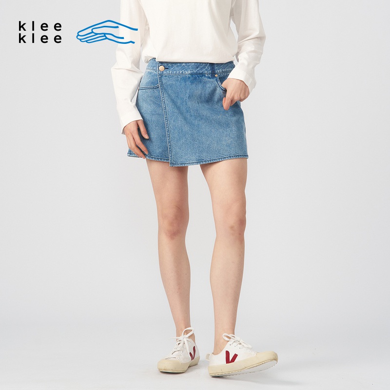 kleeklee环保棉经典牛仔裙裤