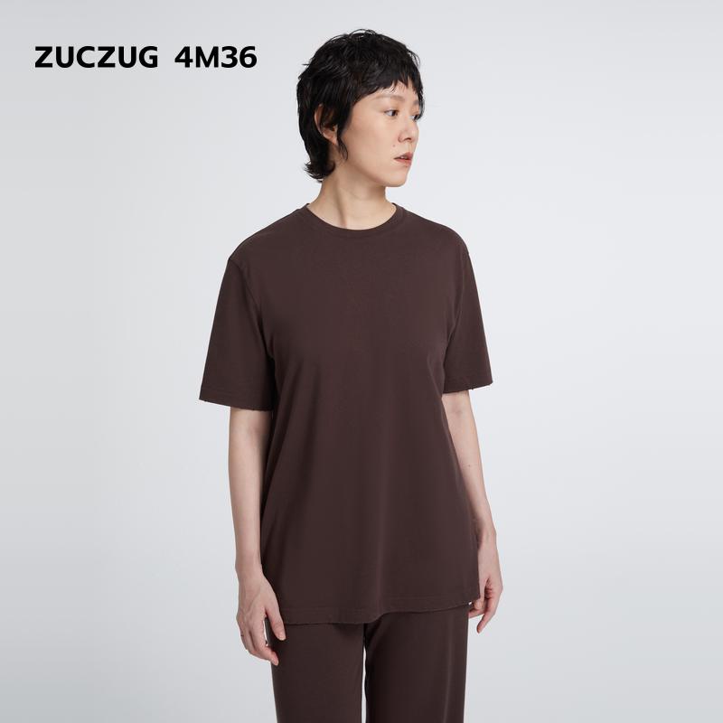 ZUCZUG4M36羊毛棉针织布宽松T恤