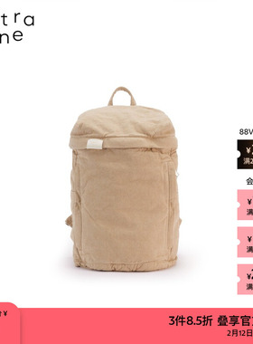 素然extra one 25春季女士经典休闲牛仔布双肩包