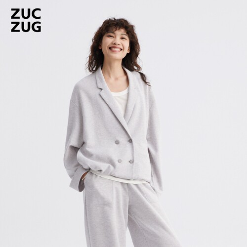 ZUCZUG素然薄拉架针织布外套