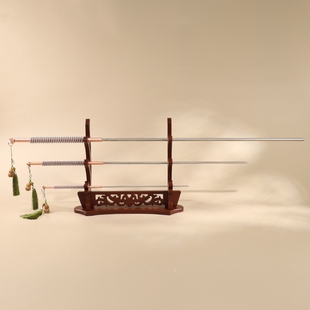 中研太和手工蟒针摆件 仿古蟒针摆件 铜丝缠绕不锈钢针体