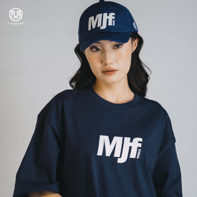 顽童MJFRESH MMIX系列贴布Logo印花基础休闲宽松短袖T恤
