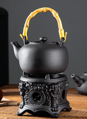 紫砂酒精炉围炉煮茶泡茶壶烧水壶