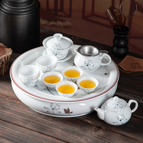 高端潮汕小户型家用茶具套装