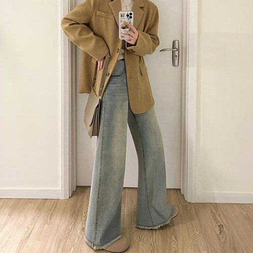 巨显瘦！！！怀旧蓝牛仔裤~