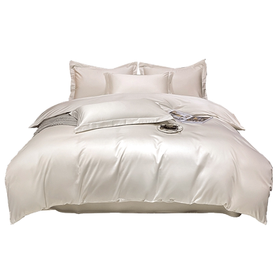 全棉长绒棉贡缎单件被套