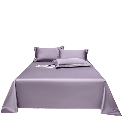 全棉长绒棉纯色床单康莎