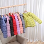儿童轻薄羽绒服短款男童女童中大童小孩宝宝童装秋冬保暖便携外套